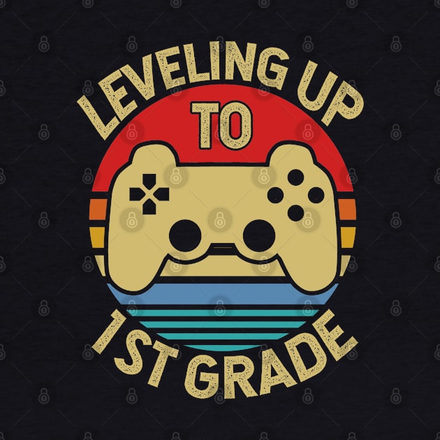 Leveling Up To 1st Grade Kids by Tesszero